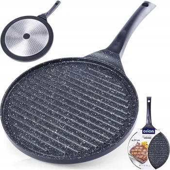 Pánev Grilovací pánev Orion Grande 27 cm s granitovým povrchem