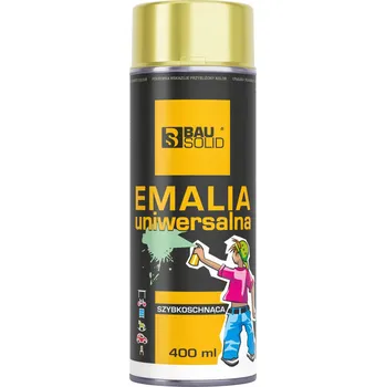 Barva ve spreji LAK BARVA VE SPREJI 400ML ZLATÁ BAUSOLID ZLATÁ