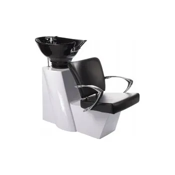 Kadeřnické křeslo Kadeřnický mycí box BeautySystem Livio BH-8012 černý