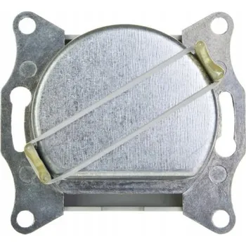 Elektrická zásuvka Anténní zásuvka nástěnná Schneider Electric stříbrná