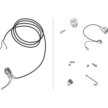 Tažné zařízení ConWys AG Doplňková sada pro spínané plus (+15) pro 13pinové elektroinstalace