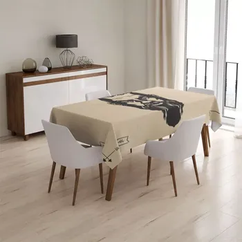 ubrus Sablio Ubrus Vikingové Pergamen - 90x90 cm