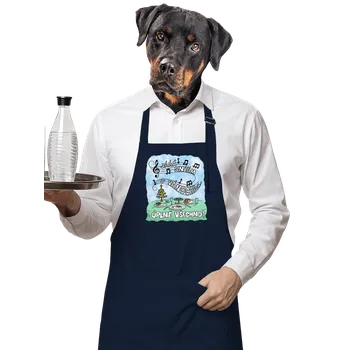 Kuchyňská zástěra Bastard Sním o Vánocích zástěra Navy