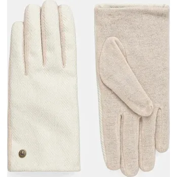 Rukavice Rukavice United Colors of Benetton dámské, béžová barva, 6YGSDG00D 01X, vel. L