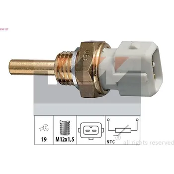 Čidlo automobilu Snímač, teplota chladiva KW 530 127