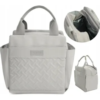 Termotaška Solier Termotaška na oběd do práce šedá 10 l