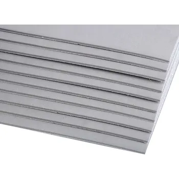 Samolepicí pěnová guma Moosgummi 20x30 cm, střední, 11 šedá holubí