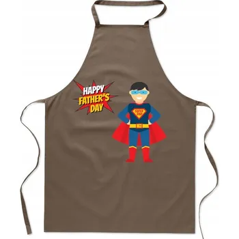 Kuchyňská zástěra Kuchyňská Zástěra Super Táta Superman Den Otců Tatínka Dárek Módní