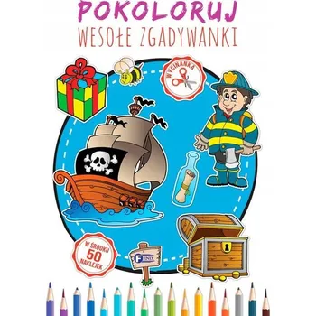 omalovánky Vybarvi si. Veselé hádanky - Omalovánka