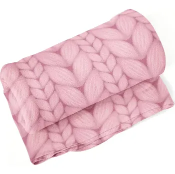 deka Sablio Deka Růžové pletení - 150x120 cm