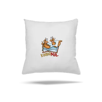 Polštář Bastard Knihomol polštář White