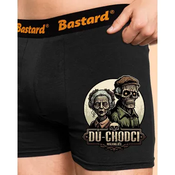 Trenýrky Bastard Dů-chodci boxerky Black