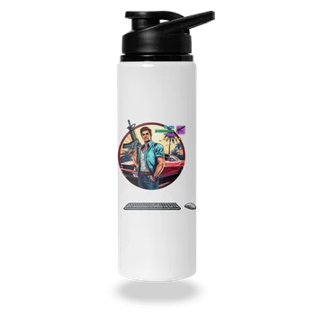 Láhev Bastard B17: GTA lahev na vodu White