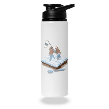 Láhev Bastard Polární expedice lahev na vodu White