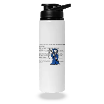 Láhev Bastard Modrá smrt lahev na vodu White