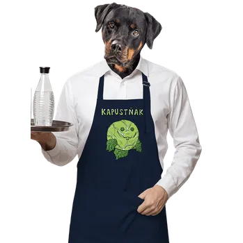 Kuchyňská zástěra Bastard Kapustňák zástěra Navy