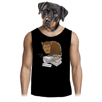 Pánské tílko Bastard Hrabiš pánské tílko Black