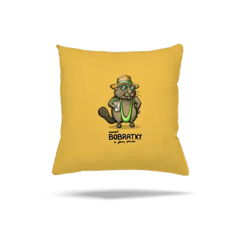 Polštář Bastard Bobratky polštář Yellow Gold