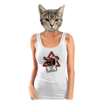 Bastard Řidič kamionu dámské tílko klasické White