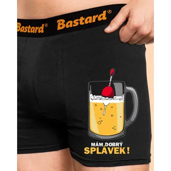 Trenýrky Bastard Splávek boxerky Black