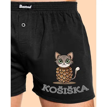 Trenýrky Bastard Košiška pánské trenky Black