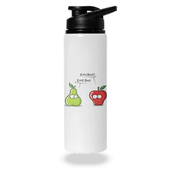 Láhev Bastard Zhubni! lahev na vodu White