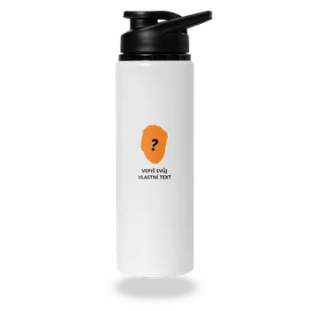 Láhev Bastard Tvoje hlava lahev na vodu White
