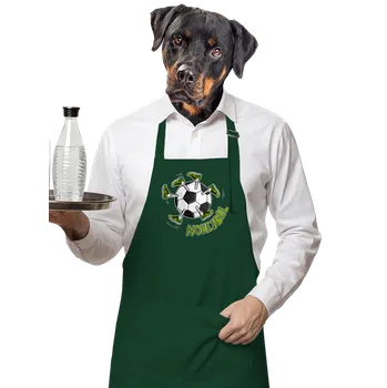 Kuchyňská zástěra Bastard Nohejbal zástěra Bottle Green