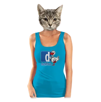 Bastard Duckface dámské tílko klasické Blue Atol