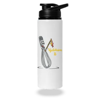 Láhev Bastard Vyšlehám Tě! lahev na vodu White