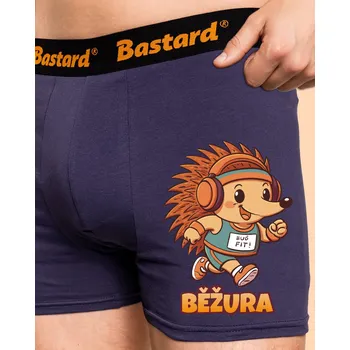 Pánské spodní prádlo Bastard Běžura boxerky Blue Navy