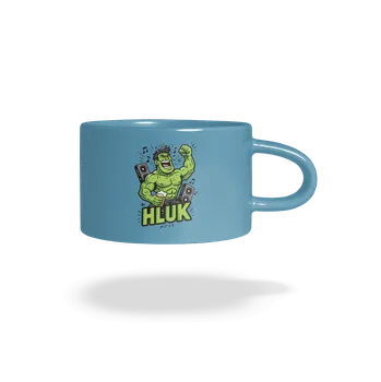 Bastard Hluk hrnek makronka Blue Macaron