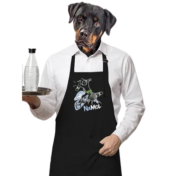 Kuchyňská zástěra Bastard Namol zástěra Black