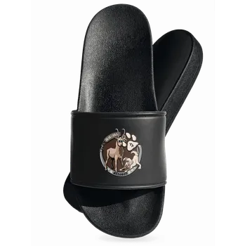 Pánské pantofle Bastard Psí horoskop: Kozoroh pantofle Black