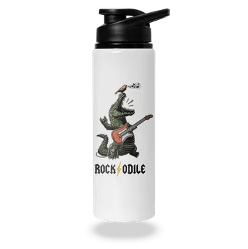 Láhev Bastard Rockodile lahev na vodu White