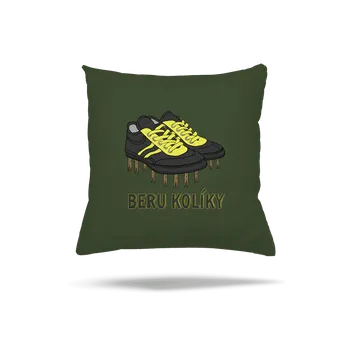Polštář Bastard Beru kolíky polštář Olive Green