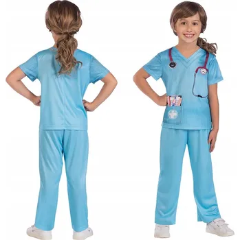 Karnevalový kostým Kostým Kostým Lékař Chirurg Doktor 3-4 let 98-104 cm