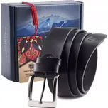 ROVICKY Pánský kožený černý PETERSON 100CM PTN SSK-1-120