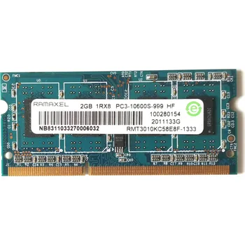 Operační paměť Ramaxel 2GB DDR3 SODIMM 1333MHz CL9 NB83110332270006032, RMT3010KC58E8F-1333