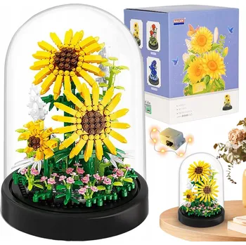 ostatní stavebnice STAVEBNICE SLUNEČNICOVÝ KVĚTINÁČ PRO DIY OBÝVACÍ POKOJ LOŽNICE
