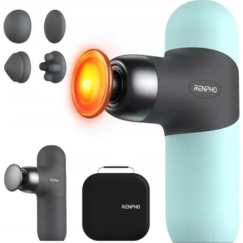 Masážní přístroj RENPHO Mini Termální Masážní Přístroj s Funkcí Tepla, Přenosný na Svaly