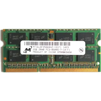 Micron 2GB DDR3 SODIMM 1066MHz CL7 MT16JSF25664HZ-1G1F1