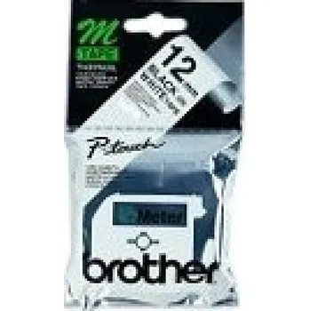 Počítačové příslušenství Brother M-K231SBZ - Černá na bílé - Role (1,2 cm x 4 m) 1 kazeta/y blistr - nelaminovaná páska - pro P-Touch PT-55, PT-65, PT-75, PT-80, PT-85, PT-BB4, PT-M95