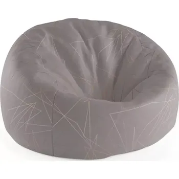 Sedací pytel Sablio Sedací vak Cocoon Trojúhelníková abstrakce - 75 x 45 x 35 cm