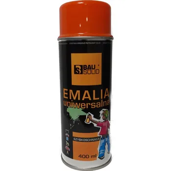 Barva ve spreji Univerzální email ve spreji Bau Solid RAL 2004 oranžová