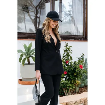 Dámské sako Dámské sako &Co Woman BZ 110/A- BLACK Velikost: XXL