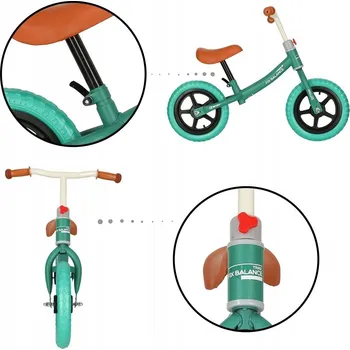 Odrážedlo Odrážedlo Trike Fix Balance Tyrkysové 2v1