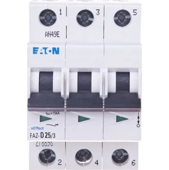 Jistič Jistič 3P D 25A 15kA AC FAZ D25/3