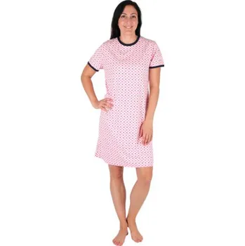 Dámská noční košile EVONA a.s. Dámská noční košile P ALASKA puntík Velikost: M