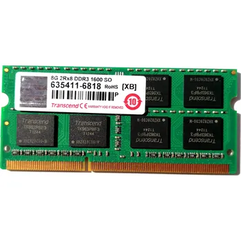 Operační paměť Transcend SODIMM DDR3 8GB 1600MHz CL11 635411-6818RoHS